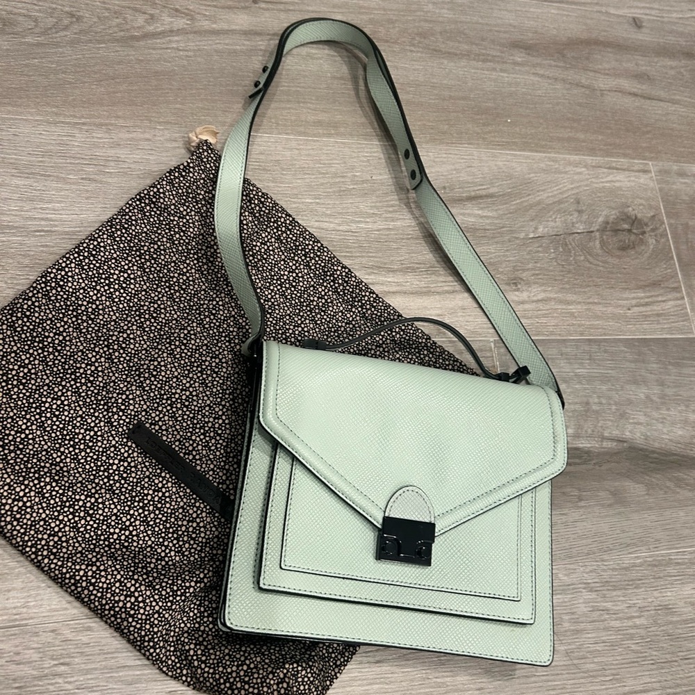 Loeffler Randall Mint Green Crossbody Bag